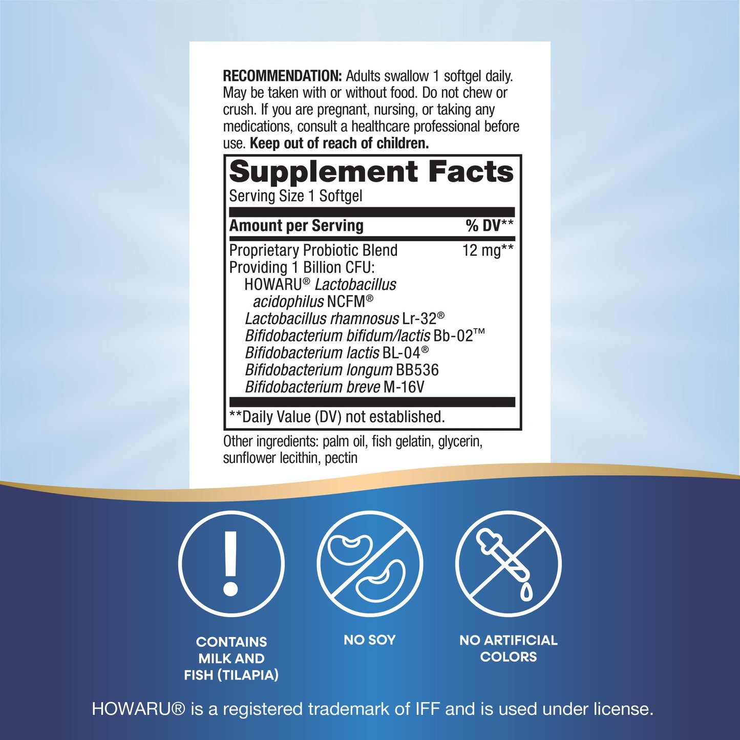 Nature's Way Complete Probiotic Pearls, Supports Digestive Balance*, 1 Billion Live Culture, Supplement for Men and Women, No Refrigeration Required, 30 Softgels (Packaging May Vary)