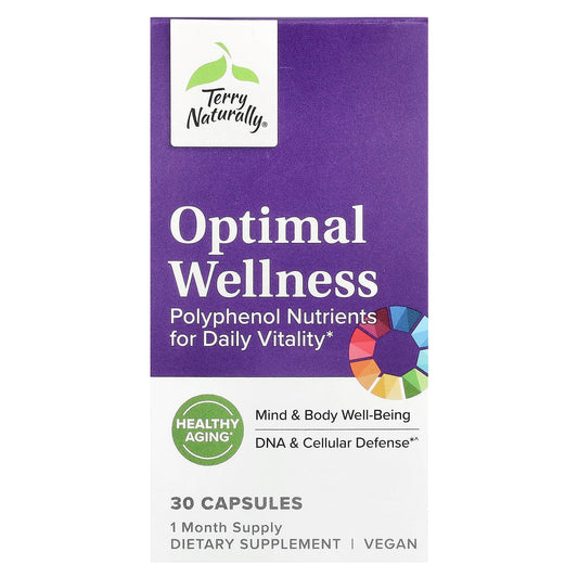 Terry Naturally
Optimal Wellness, 30 Capsules