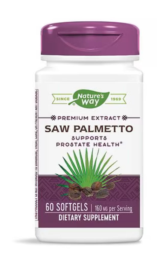 Nature's Way Saw Palmetto Softgel