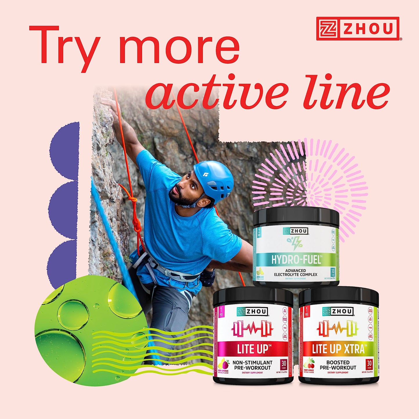 Zhou Boost Elite - Energy Supplement, Natural Muscle Support Pills for Men with Tribulus, Fenugreek, Ginseng, and Maca - 90 Veggie Capsules