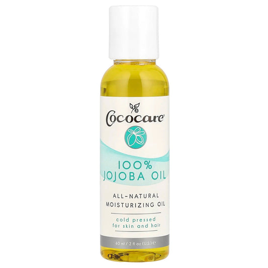 Pre-Order | Arrives in 5–10 Days – Cococare
100% Jojoba Oil, 2 fl oz (60 ml)
