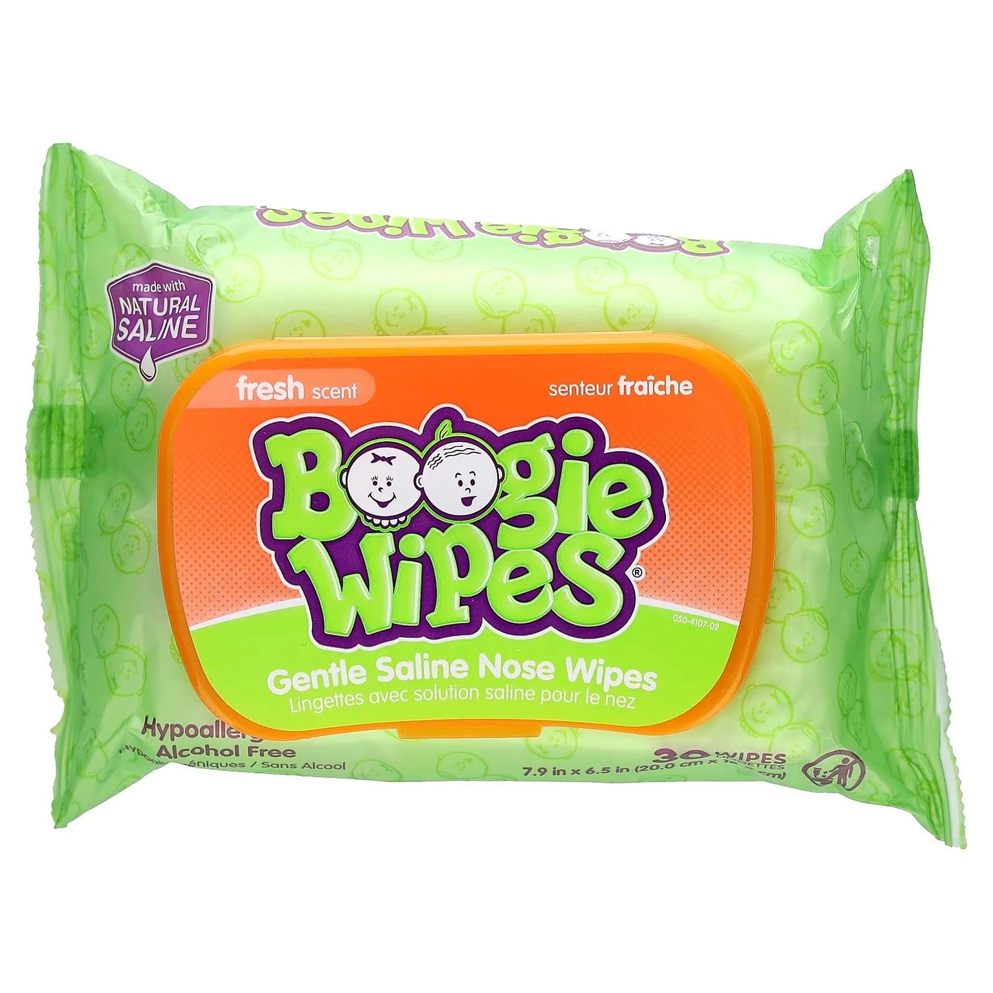 Pre-Order | Arrives in 5–10 Days – Boogie Wipes
Gentle Saline Nose Wipes, Fresh Scent, 30 Wipes