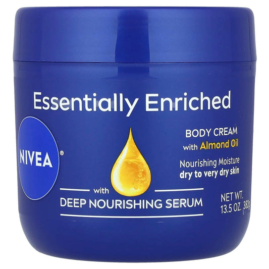 Nivea
Essentially Enriched, Body Cream with Almond Oil, 13.5 oz (382 g)