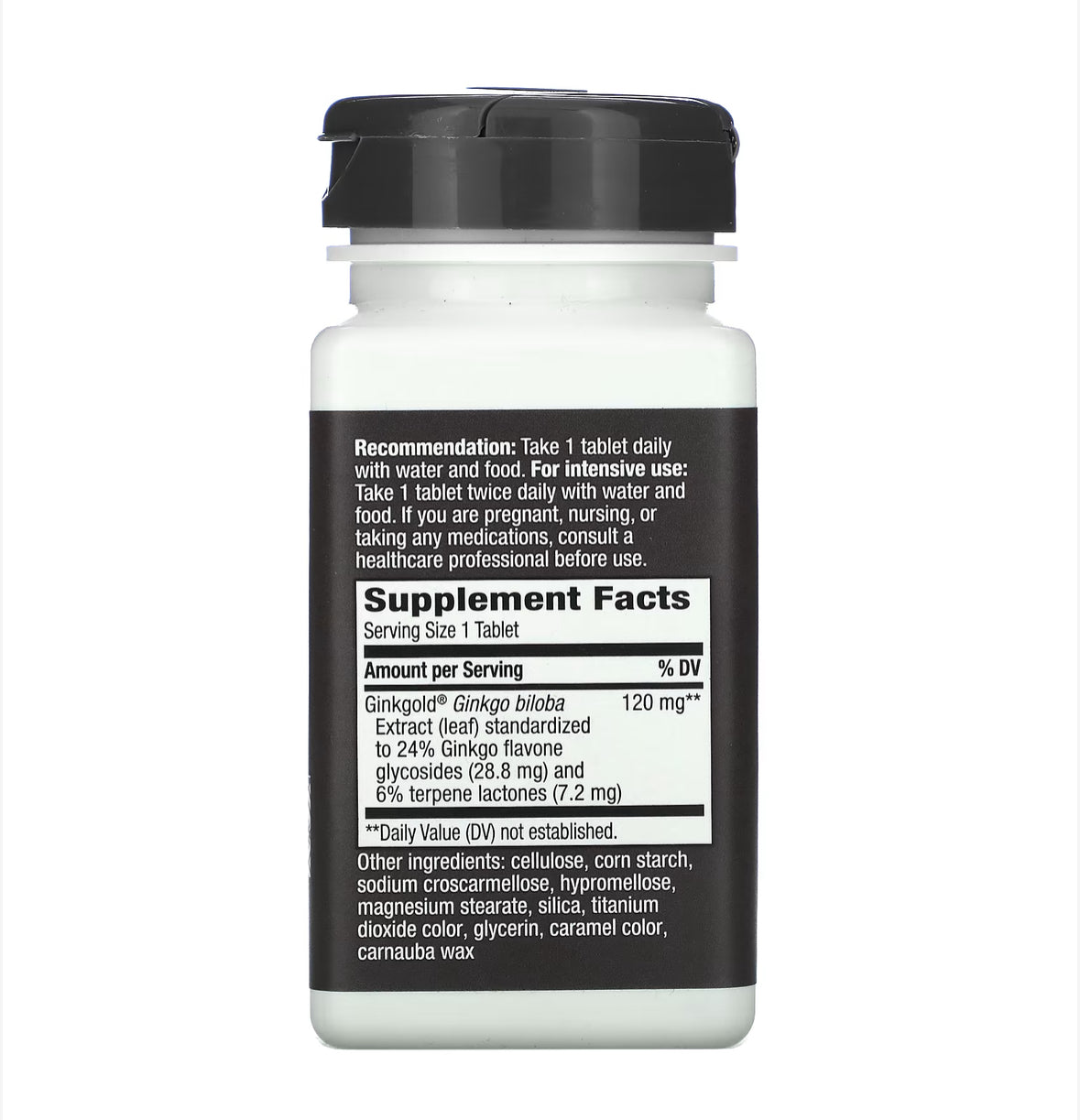 NATURE’S WAY GINKGOLD MAX, 60 TABLETS