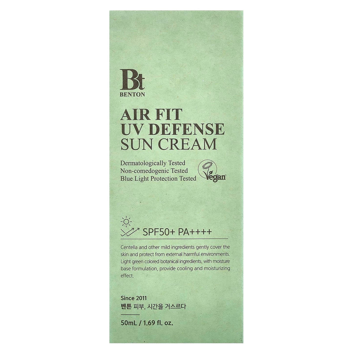 Pre-Order | Arrives in 5–10 Days – Benton
Air Fit UV Defense Sun Cream,