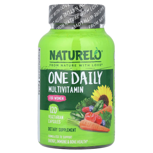 NATURELO
One Daily Multivitamin, For Women, 120 Vegetarian Capsules
