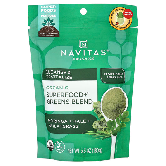 Navitas Organics
Organic Superfood+® Greens Blend