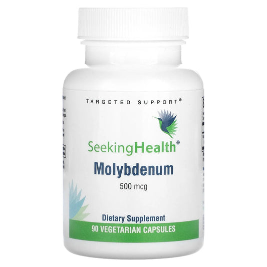 Pre-Order | Arrives in 5–10 Days – Seeking Health
Molybdenum, 500 mcg, 90 Vegetarian Capsules
