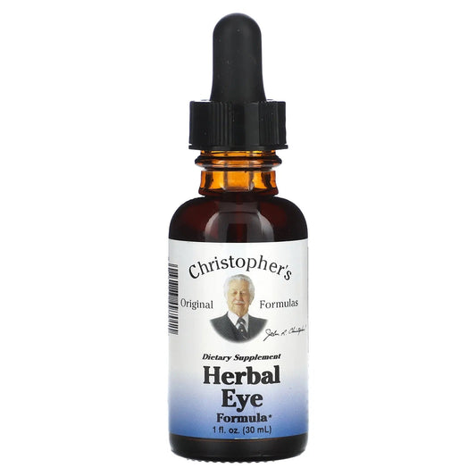 Pre-Order | Arrives in 5–10 Days – Christopher's Original Formulas
Herbal Eye Formula, 1 fl oz (30 ml)