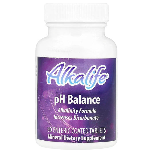 Pre-Order | Arrives in 5–10 Days – Alkalife
pH Balance, 90 Enteric Coated Tablets