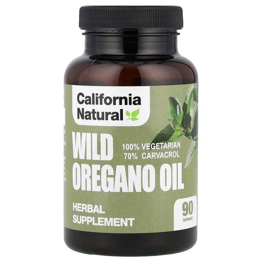 Pre-Order | Arrives in 5–10 Days – California Natural
Wild Oregano Oil, 90 Capsule