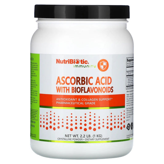 NutriBiotic
Immunity, Ascorbic Acid with Bioflavonoids, 2.2 lb (1 kg)