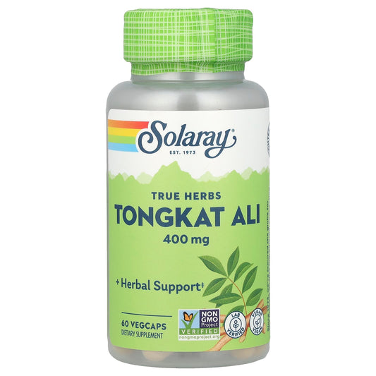 Pre-Order | Arrives in 5–10 Days – Solaray Tongkat Ali, 400 mg, 60 VegCaps