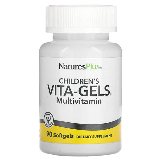 NaturesPlus
Children's Vita-Gels Multivitamin, Orange, 90 Softgels