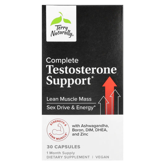 Terry Naturally
Complete Testosterone Support, 30 Capsules