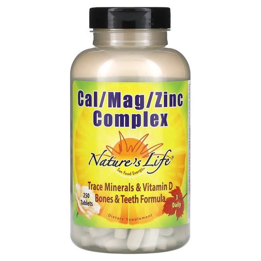 Nature's Life
Cal / Mag / Zinc Complex, 250 Tablets