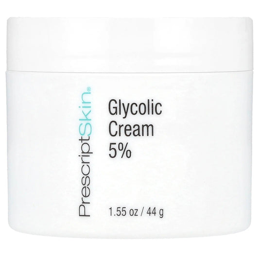 PrescriptSkin
Glycolic Acid Cream 5%, 1.55 oz (44 g)