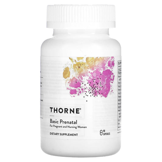 Thorne
Basic Prenatal, 90 Capsules