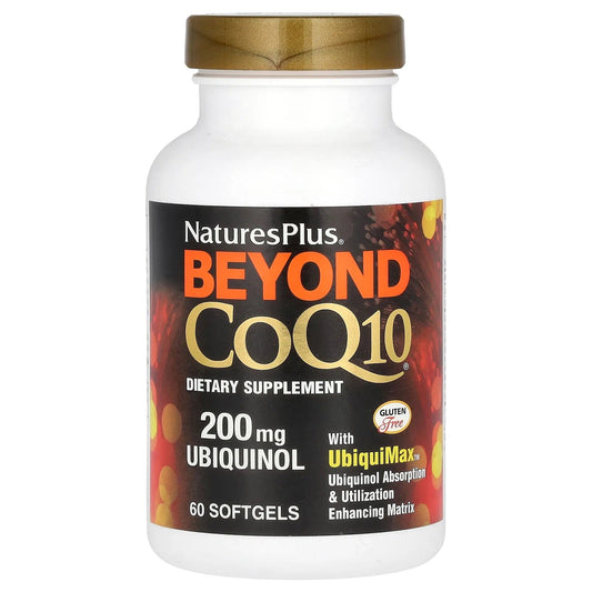 NaturesPlus
Beyond CoQ10, 200 mg, 60 Softgels