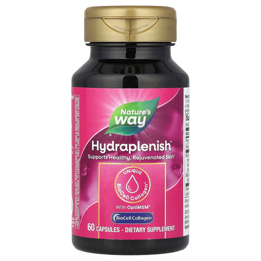 Nature's Way
Hydraplenish®, Unique BioCell Collagen® with OptiMSM®, 60 Capsules