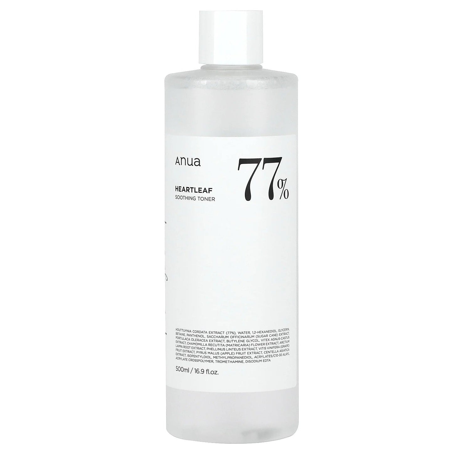 Pre-Order | Arrives in 5–10 Days – Anua
Heartleaf 77% Soothing Toner, 16.9 fl oz (500 ml)