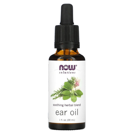Pre-Order | Arrives in 5–10 Days – NOW Foods
Ear Oil, 1 fl oz (30 ml)