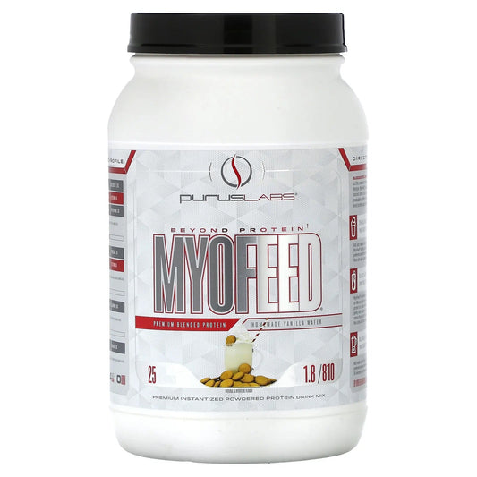 Purus Labs
MyoFeed, Homemade Vanilla Wafer, 1.8 lb (810 g)