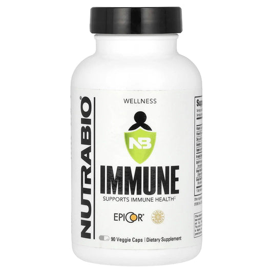 NutraBio
Immune, 90 Veggie Caps