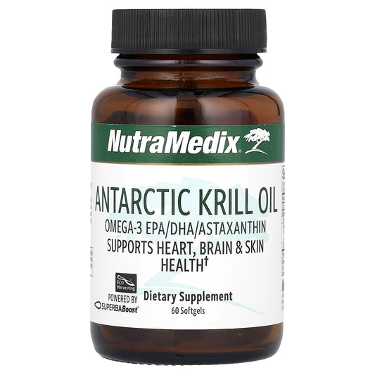NutraMedix
Antarctic Krill Oil, 60 Softgels