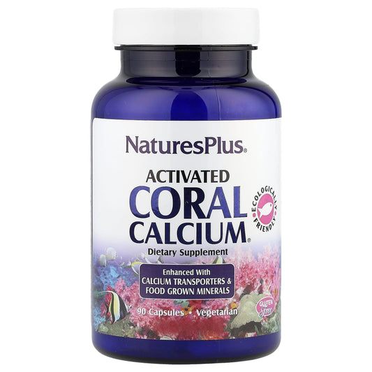 NaturesPlus
Activated Coral Calcium®, 90 Capsules