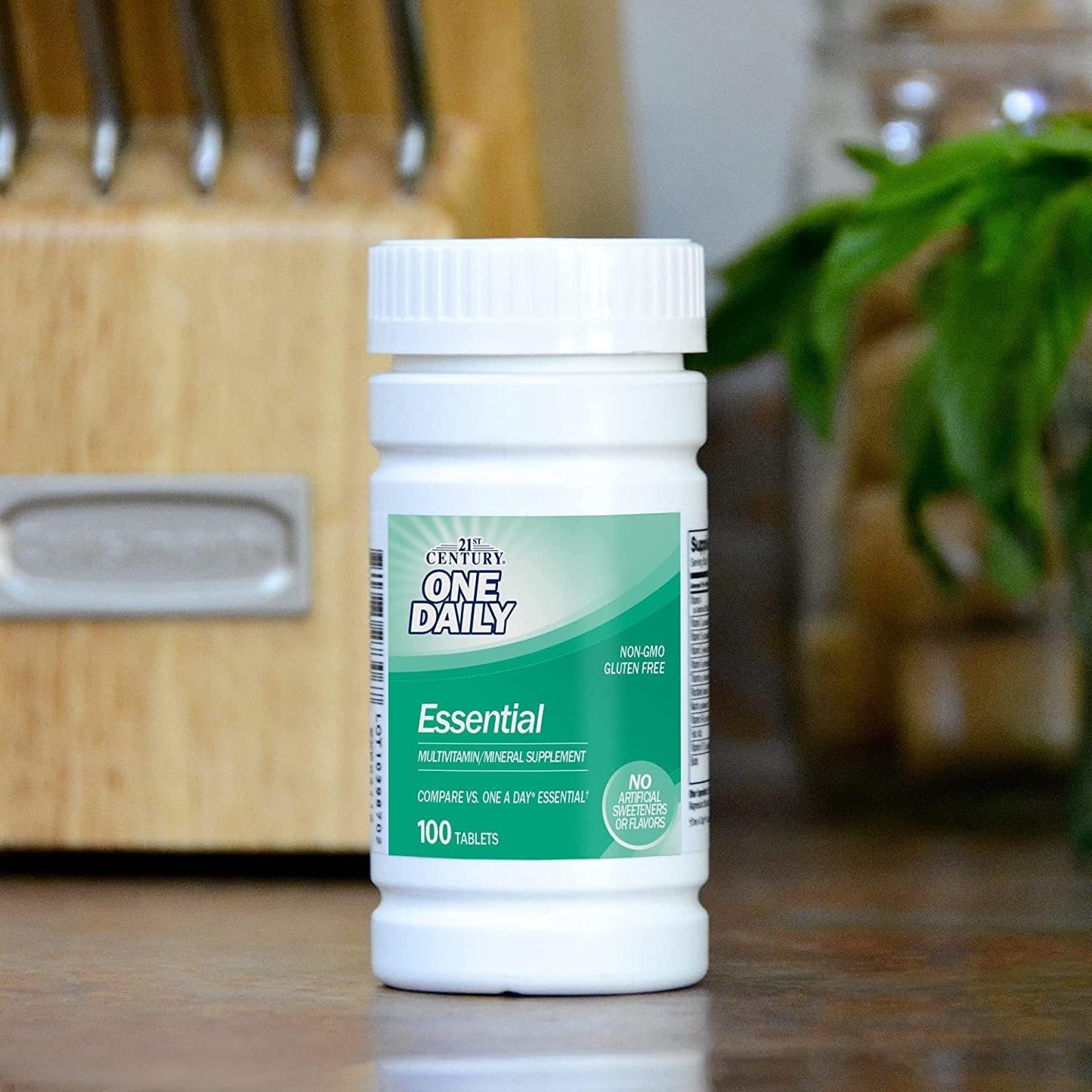 21ST CENTURY ONE DAILY ESSENTIAL MULTIVITAMIN/MINERAL SUPPLEMENT, 100 TABLETS