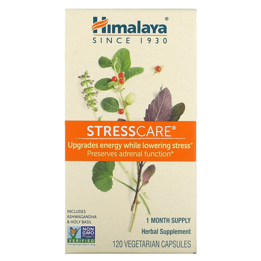 Himalaya
StressCare, 120 Vegetarian Capsules
