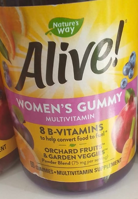NATURE’S WAY ALIVE WOMEN’S GUMMY MULTIVITAMIN