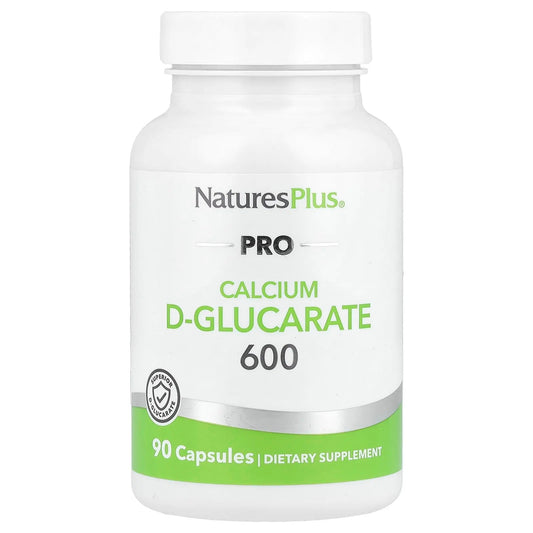 NaturesPlus
Pro Calcium D-Glucarate 600, 600 mg, 90 Capsules