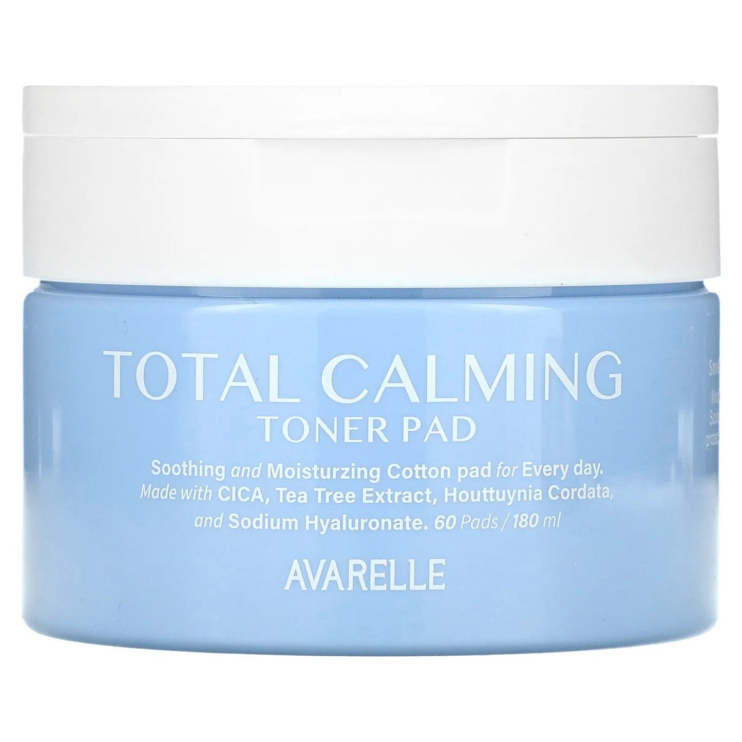 Pre-Order | Arrives in 5–10 Days – Avarelle
Total Calming Toner Pad, 60 Pads, 180 ml