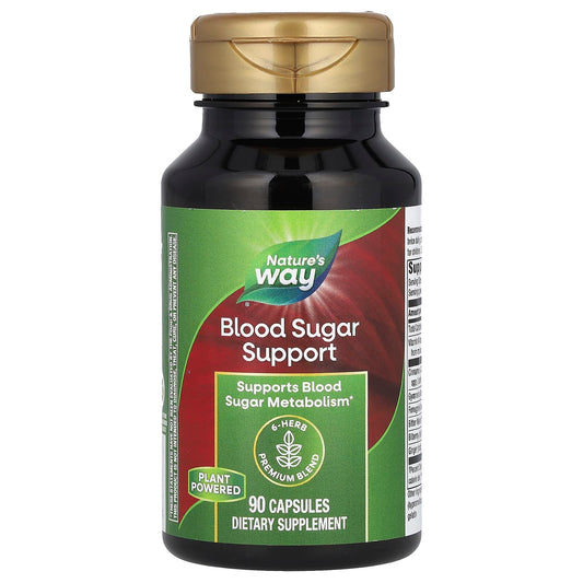 Nature's Way
Blood Sugar Support, 90 Capsules