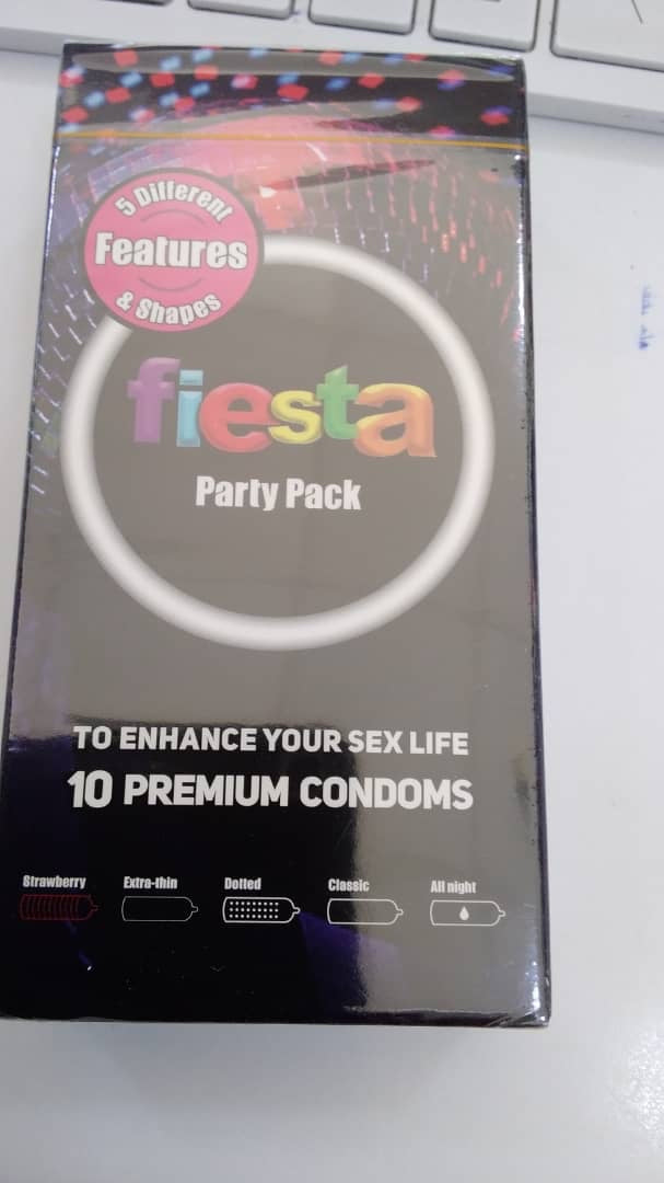 FIESTA PARTY PACK CONDOMS