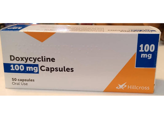 DOXYCYCLINE 100MG CAPSULES
