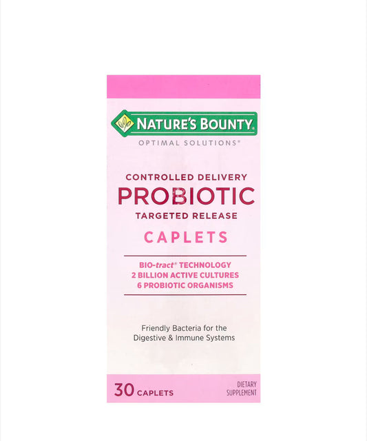 NATURE’S BOUNTY OPTIMAL SOLUTIONS PROBIOTIC CAPLETS
