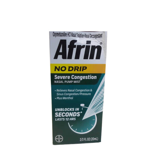 AFRIN NO DRIP NASAL PUMP MIST
