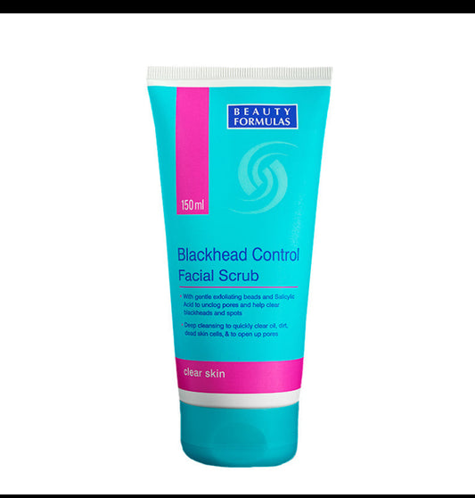 BEAUTY FORMULAS BLACKHEAD CONTROL FACE SCRUB