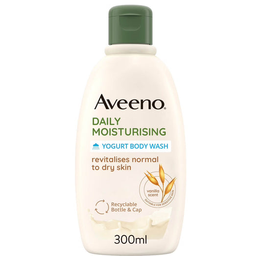 AVEENO DAILY MOISTURIZING YOGURT BODY WASH 300ML