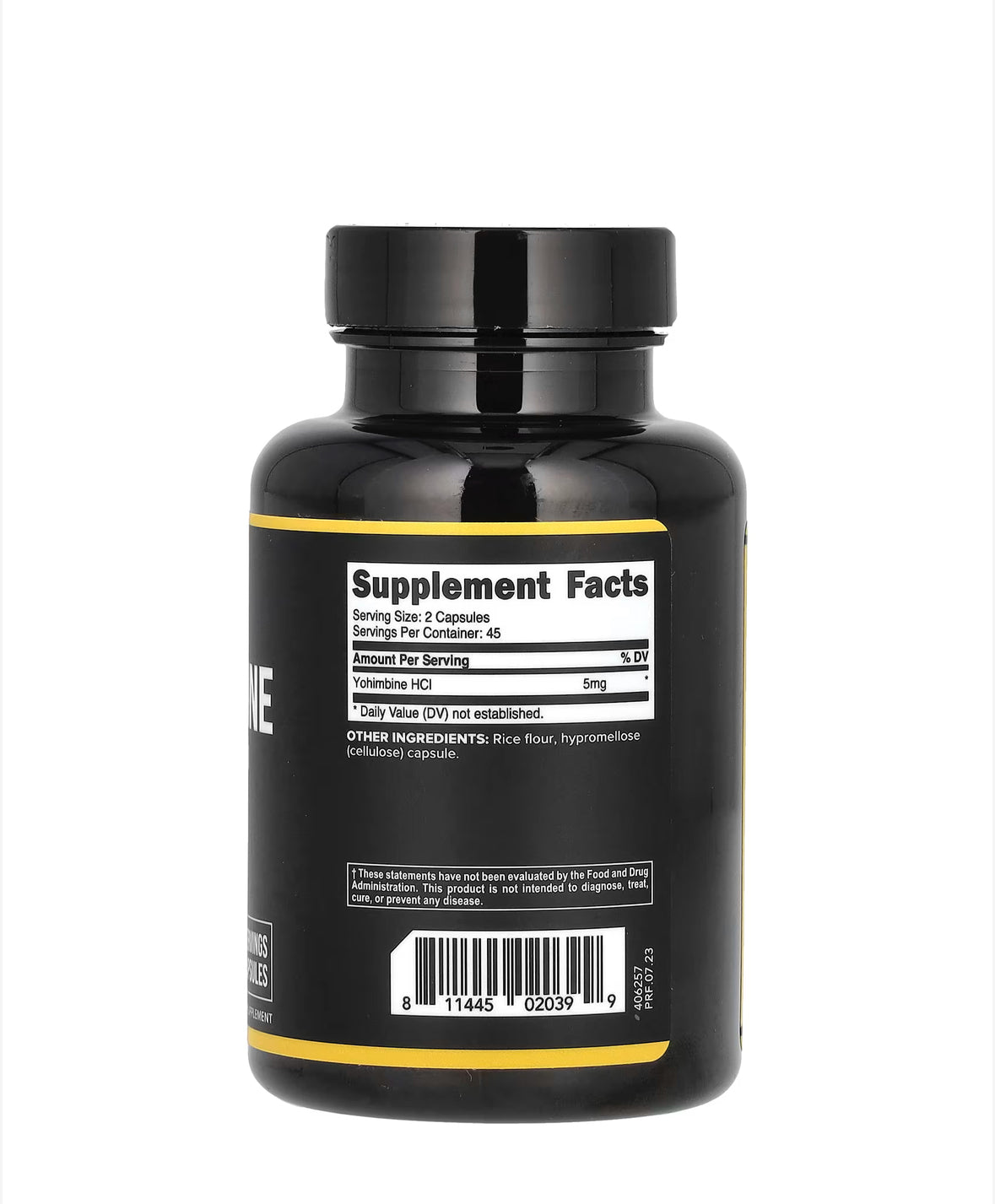 PRIMAFORCE YOHIMBINE HCL 5MG