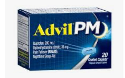 ADVIL PM (IBUPROFEN) TABLET