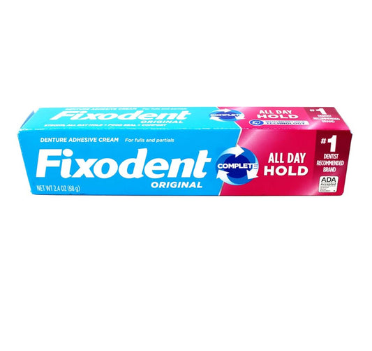FIXODENT DENTURE ADHESIVE CREAM