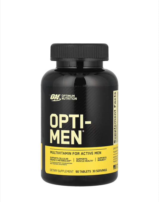 Pre-Order | Arrives in 5–10 Days – OPTIMUM NUTRITION OPTI-MEN, 90 TABLETS