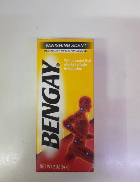 BENGAY VANISHING SCENT GEL