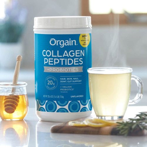 ORGAIN COLLAGEN PEPTIDES + PROBIOTICS UNFLAVORED 726G