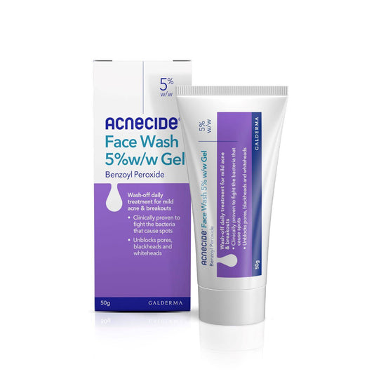 ACNECIDE FACE WASH 5% W/W GEL