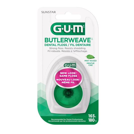 GUM BUTLERWEAVE DENTAL FLOSS